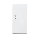 ABB Cover for Free@Home module, ABB Solo series 2gang right &quot;Light&quot; icon