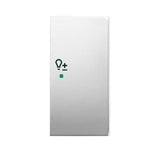ABB Cover for Free@Home module, ABB Future Linear series 2gang right &quot;Dimmer&quot; icon