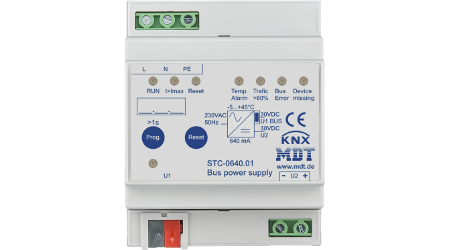 MDT KNX Power Supplies STC series with diagnosis function 